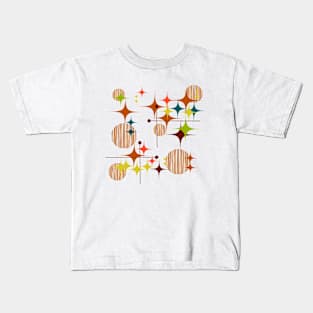 Eames Era Starbursts and Globes 4 Kids T-Shirt